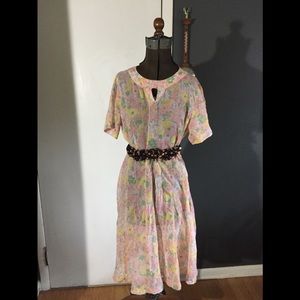 Vintage 1940/50s dress Large